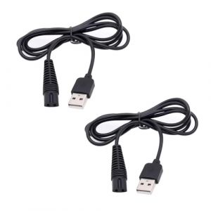 2 Pièces Chargeur Compatible avec Braun Rasoir Électrique Série 9 7 5 3 1, Chargeur Compatible avec Braun Silk Epil 7, 5, 3, et Plus, Adaptateur de Remplacement 12V, Câble d'Alimentation USB 1m (Shenzhenshifengjunkejiyouxiangongsi, neuf)