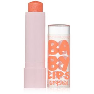 Baume à lèvres Baby Lips Crystal Shimmer (# 135 Gleaming Coral) provenant des États-Unis (glorycosmetics, neuf)