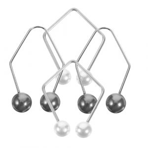 TOGEVAL 2 paires Entraîneur de Fossettes pour Femmes Appareil Tonification Visage Portable et Léger Facile à Porter pour Entraînement Musculaire Facial et Création de Fossettes Naturelles (BOBOLING, neuf)