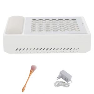 ACROSSPART Aspirateur professionnel pour ongles - Avec filtre - Silencieux - Puissance d'aspiration réglable - Bonne évacuation de la chaleur - Blanc (Arieram, neuf)