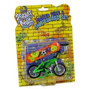 KT Street Kidz Finger BMX Bike et Planche à roulettes Set (Toyland®, neuf)