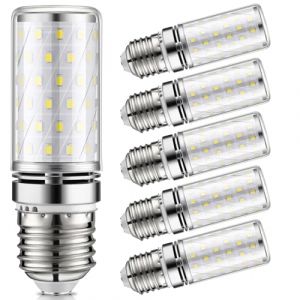 LIGJOY Ampoule LED E27 Blanc Chaud 3000K, 12W 1200LM Ampoules &Eacute;quivalent 120W Lampe &agrave; incandescence, Sans scintillement, &Eacute;conomie d'&eacute;nergie, Mais E27 LED, Non-dimmable, AC 220-240V, Lot de 6 (LIGJOY, neuf)