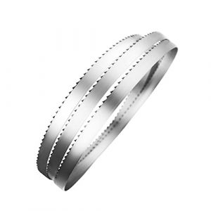 ACOKU Lames de scie &agrave; Ruban coupant l'os, la Viande, Le Poisson congel&eacute; 1600x16x0.56mmx4T 1600mm Lame de scie &agrave; Ruban Alimentaire avec Largeur 16mm 1 pi&egrave;ce bandsaw Blade (JW1818, neuf)