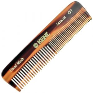 Kent Peigne de poche fait à la main à dents grossières et fines pour homme, 11 cm, 1 pièce (1 pièce) (Retail Crew, neuf)