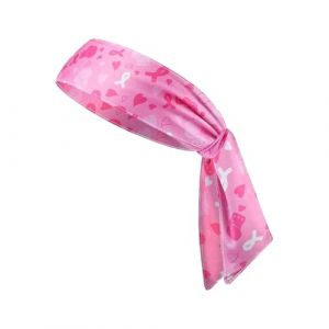 Bandeau De Sensibilisation Au Cancer Du Sein | Bandeaux Contre Le Cancer Du Sein | Ruban De Cheveux Rose | 2025 Octobre Roses Accessoires Pour Le Mois Du Cancer Du Sein (DaPongZhi, neuf)