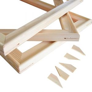 GP TONER Cadre Pour Toile Kit de formation de cadre Kit pour l'auto-assemblage du cadre 120X100 cm (GP-TONER, neuf)