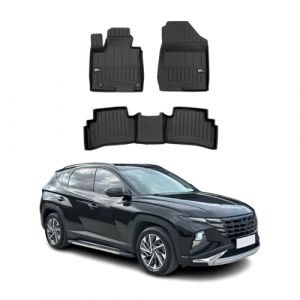 OMAC Tapis De Sol en Caoutchouc Compatible avec Hyundai Tucson 2021-2024 Noir Premium (omacfrance, neuf)