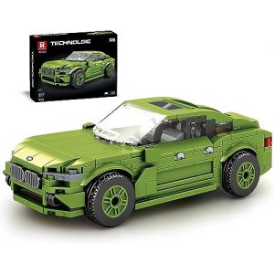 Technic Super Voiture de Sport, 452 Pi&egrave;ces Mod&egrave;le de Voiture &agrave; Collectionner pour BMW X6, MOC Voiture de Sport Jeu de Construction, Bloc de Voiture Compatible avec Lego Technic (Tirff, neuf)