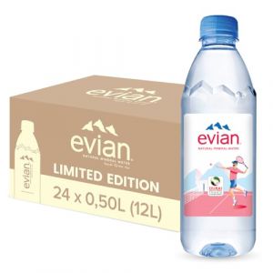 Evian Eau minérale naturelle 24 x 500 ml (Trinovi, neuf)