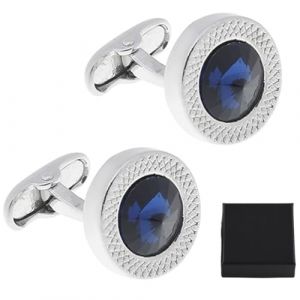 Bouton de manchette homme, Boutons de manchette pour homme, bouton de manchette, bouton manchette homme, Pour chemise, Pour mariage et soirée d'affaires, Bleu Foncé (lets xia, neuf)