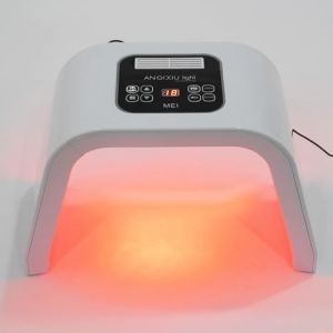 7 en 1 LED Luminothérapie faciale avec brumisateur LED Equipement de soin de la peau Machine de beauté à domicile Masque Equipement de spa Pour spa, salon et utilisation à la maison (ONBOOM, neuf)
