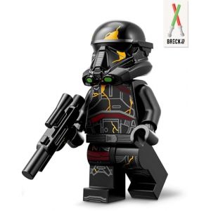 Lego Star Wars Deathtrooper Kit figurine avec pistolet blaster et casque – Alternative au pack de bataille, lot de minifigurines, truppler de la mort impériale (BRICK Flip GmbH, neuf)