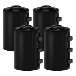 MaxAwe Lot de 4 sacs lest&eacute;s &agrave; eau - Avec pied - Pieds de support de tonnelle - Sac de lestage - Remplissable d'eau - Poids pour pavillons, tentes de jardin, tentes de r&eacute;ception (greengrassblue, neuf)