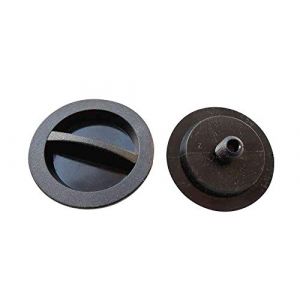 Bouchon de réservoir Tomasetto DISH M10 GPL Noir, Bouchon de réservoir pour filetage 10 mm, Compatible avec Voiture, Camionnette, Véhicule tout-terrain (Zuendkerzen-Express, neuf)