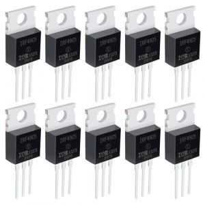 Innfeeltech 10 Transistors MOSFET IRF4905 74A 55v transistor à effet de champ Canal P to - 220 puissance MOSFET redresseur de transistor à effet de champ (XINGZHI TECH, neuf)
