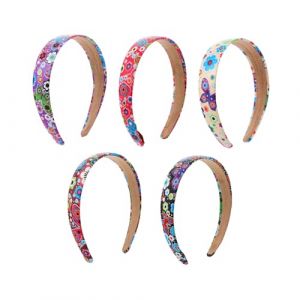 Baluue Bandeau Floral En Polyester Tendance Et Confortable Pour Filles (Fortune Luck, neuf)