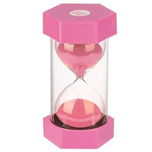 Sablier à minuterie, Sablier Enfant, Minuteur Sabliers, Sablier Sécurité Enfant, Coloré Sablier Sable Horloge Minuteur, Minuterie de Cuisine, décoration de Bureau à Domicile,30 Minutes, Rose… (Dream HorseX, neuf)