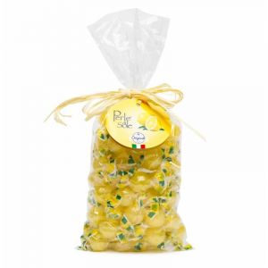 Perle di Sole Bonbons durs au go&ucirc;t citron 500 g remplis de poudre p&eacute;tillante. (solarcosa, neuf)