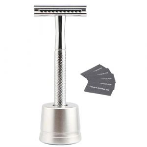 Rasoir &agrave; double tranchant, rasoirs pour hommes | Rasoir de s&eacute;curit&eacute; Rasoir de s&eacute;curit&eacute; pour hommes - Rasoirs m&eacute;talliques pour hommes, rasoir de s&eacute;curit&eacute; pour le rasage, femmes, adapt&eacute;s aux voyages (glenceat, neuf)