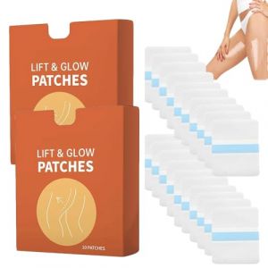 Patchs Lift Et &eacute;Clat Jambes,Ruban De Levage De La Cuisse,Patches Du Corps &agrave; L'&eacute;Preuve De La Transpiration,Pour La Peau L&acirc;Che,Patch Corporel Invisible Transparent (M&ecirc;me taille, 2box (20patches)) (WEIYIXIN, neuf)