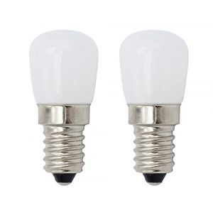 ShuoHui Lot de 2 ampoules LED SES 1,5 W Blanc froid 6000 K 220-240 V 15 W &Eacute;quivalent Petite ampoule Edison E14 LED Pygmy pour r&eacute;frig&eacute;rateur/micro-ondes/extracteur/machine &agrave; coudre (ShuoHuiTechnology, neuf)