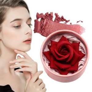 3D Flower Blush Poudre &agrave; joues, 10 g, fard &agrave; joues, couleur lisse et soyeuse avec un &eacute;clat naturel, facile &agrave; modeler, pour femme et fille, pour un usage quotidien, f&ecirc;te (SureAn, neuf)