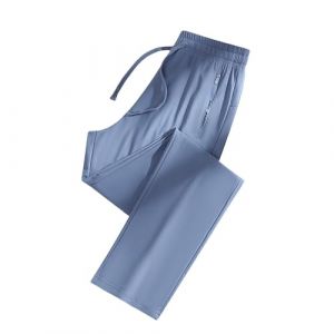 Pantalon de Jogging pour Homme Séchage Rapide​ Sport Pantalon de Survêtement Legers Pants Jogging Airness Large Homme avec Poches Zippée Sweatpants pour Voyage Golf Pas Cher (YINYUAN（✿Soldes Clearance 50 % d'économies ✿), neuf)