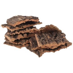 Zerodeko 10 Pi&egrave;ces &Eacute;corce Artificielle &Eacute;corce De Li&egrave;ge Animal pour Terrarium Tortue Amphibiens Rampe Poissons D&eacute;corations pour R&eacute;servoir Terrarium pour Reptiles L&eacute;zard Fish Tank (Joseph Xu, neuf)