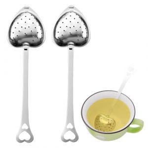 YAZWUR 2 pièces Infuseur Thé, Infuseur à Thé, Boule a The, Boule a The Infuseur, Boule à Thé Passoire à Thé Tamis à Thé pour feuilles de thé,épices,Théières (Romanimania OU, neuf)