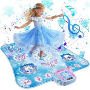 Apritsce Tapis de Danse pour Enfants, Tapis de Danse Fille avec 8 Touches, Tapis Musical Enfant avec Bluetooth, Tapis Danse électronique pour Filles et Garçons de 3 à 12 Ans (Trans Cargo Success, neuf)