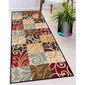 Ufamiluk Tapis Sol Cuisine Devant evier Lavable et Absorbant Long antiderapant Moderne paillasson Exterieur pour Cuisine Salon Couloir Entree Interieur 40x80cm (Happyhome88, neuf)