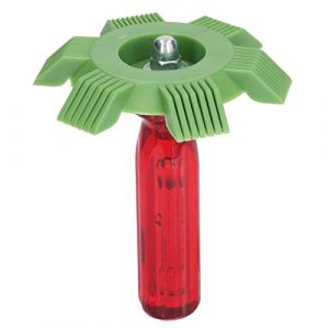 Kit de Peigne à Ailettes de Condensateur de Climatisation, Outil de Lissage D'ailettes en Acier Inoxydable et en Plastique pour Radiateur, Réfrigérateur, Serpentins, évaporateurs (Know ledge, neuf)