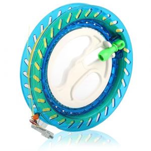 Agatige 18cm/7,1 po Enrouleur de Cerf-Volant, Enrouleur de Fil de Cerf-Volant avec Ligne de 200 m/656,2 Pieds Enrouleur de Ligne de Cerf-Volant pour Cerfs-Volants Largeur de 1,8 m / 5,9 Pieds (YuchooesEU, neuf)
