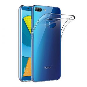 AICEK Coque Honor 9 Lite, Transparente Silicone Coque pour Huawei Honor 9 Lite Housse Silicone Etui Case (5,65 Pouces) (AICEK EU Store, neuf)