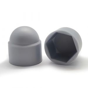 Drenky Cache-écrous M8, Pour Clé De 13 mm, Cache Ecrou Plastique Capuchons De Protection Cache Boulon Pour Recouvrir Les écrous et Les Têtes De Vis Hexagonales, 25 Pièces, Gris (Drenky-EU, neuf)