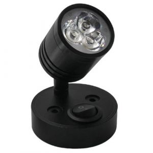 Lampe de lecture 12 V, lampe de lecture RV - Lampe de lecture LED pour projecteur RV 12 V 3 W | Lampe de chevet, éclairage intérieur, luminaires, lampes de lecture RV pour caravane Van camping-car Van (pengch, neuf)