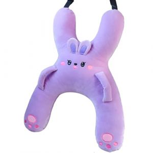 YMXWAN Coussin de Voyage pour Enfants,Oreiller de Voyage Enfants,Coussin pour Enfant pour Voiture,Coussin de Voiture Enfant,Oreiller Voiture Enfant X,Repose Tete Voiture Enfant pour Adultes (WanTaiGF, neuf)