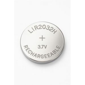 Girafus 1 pi&egrave;ce LIR2032 3,7V 70 mAh! Pile bouton rechargeable/pile bouton batterie CR2032 rechargeable Pile bouton lithium-ion pour, par exemple, carte m&egrave;re, cl&eacute; de voiture, &eacute;metteur (1xLIR2032) (Utumbuku Technologies, neuf)