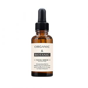 ORGANIC&BOTANIC Sérum Equilibrant pour le Visage aux Baies d'Amazonie (skinChemists London, neuf)