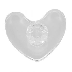 VICASKY Tampon De Maquillage Pour Fard &agrave; Paupi&egrave;res Outil De Pressage Diy Applicateur De Fard &agrave; Paupi&egrave;res Tampon Forme De C&oelig;ur (Belicious Helper, neuf)