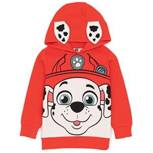 Paw Patrol Kids Hoodie Chase Marshall Skye Everest OU RHABLES 3D OREURS Pull 6-7 Ans (Vanilla Underground, neuf)