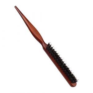 Brosse À Cheveux En Poils Naturels – Brosse Coiffante En Poils De Nylon | Brosse À Poils Pour Femmes | Brosse À Cheveux À Poils | Brosse À Cheveux En Poils De Sanglier Avec Manche En Bois, Peigne Taqu (xaiulke, neuf)