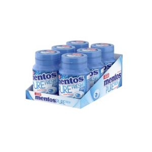 Mentos Pure Fresh Mint 6 boites de 30 Drag&eacute;es (Mes Gourmandises, neuf)