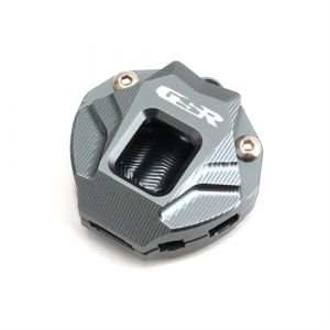 Générique 5 Couleurs Accessoires de Moto Coque de Protection de clé en Aluminium Porte-clés Porte-clés Compatible avec Suzuki GSR 750 400 600 GSR750 GSR400 GSR600 (YYSCBHD, neuf)