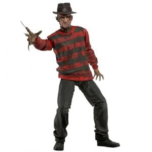 Anjinguang Figurine Freddy Krueger de Freddy Krueger - Figurine d'anime - 18 cm - Articulations mobiles (avec accessoires) - Modèle de pose debout - Statue en PVC à collectionner - Décoration (qigbaif[Maison chic], neuf)