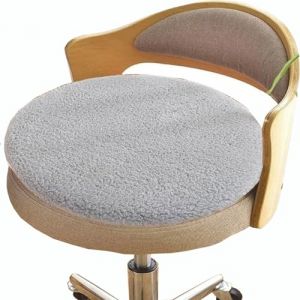 Coussin/Galette de Chaise Ronde 40cm/35cm/30cm/45cm Antidérapants Coussin de Siège Rond Exterieur/Intérieur Coussin D'assise Rond Jardin, Cuisine, Bureau, Salle à Manger(H48,Diameter 45cm) (POSTTER SHOP, neuf)