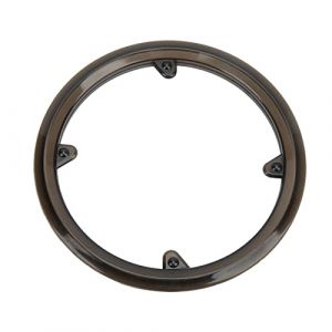 lyrlody Housse de Protection pour Plateau de Vélo, Protecteur de Roue de Chaîne à 4 Trous, Protège-chaîne de VTT en Plastique avec Un Faible Poids de 43g (Tatamon, neuf)