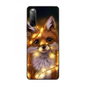 KARTXITAI Coque Compatible avec Sony Xperia 10 II,Housse Étui de Protection en Ultra Transparente Silicone en Gel TPU Souple Case Cover Shock-Absorption-Renard Rouge (KARTXITAI, neuf)