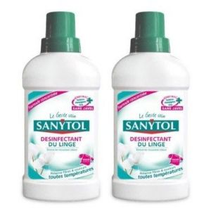 Sanytol - Désinfectant du Linge - 500 ml - lot de 2 (NC MARKET, neuf)