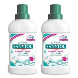 Sanytol - Désinfectant du Linge - 500 ml - lot de 2 (UN PETIT TOUR D'AMOUR  PERIODE ESTIVALE INDULGENCE, neuf)